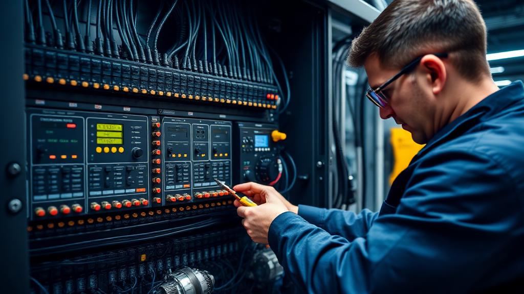 Engineering Technology - Industrial electrical panel